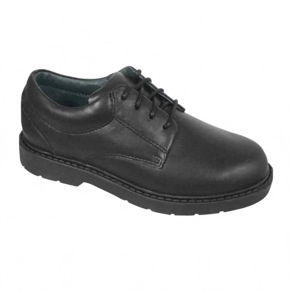 NEW SCHOOL ISSUE kids' scholar wide oxford shoe in black